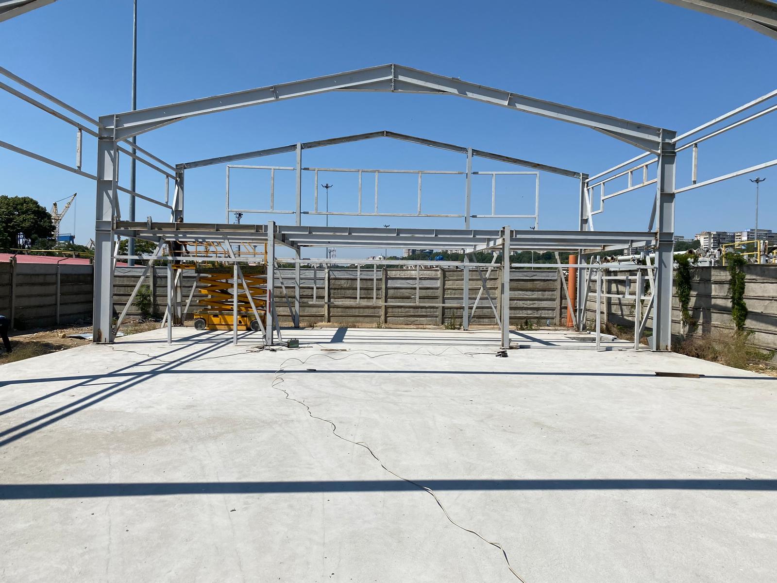 hală metalică Bacau